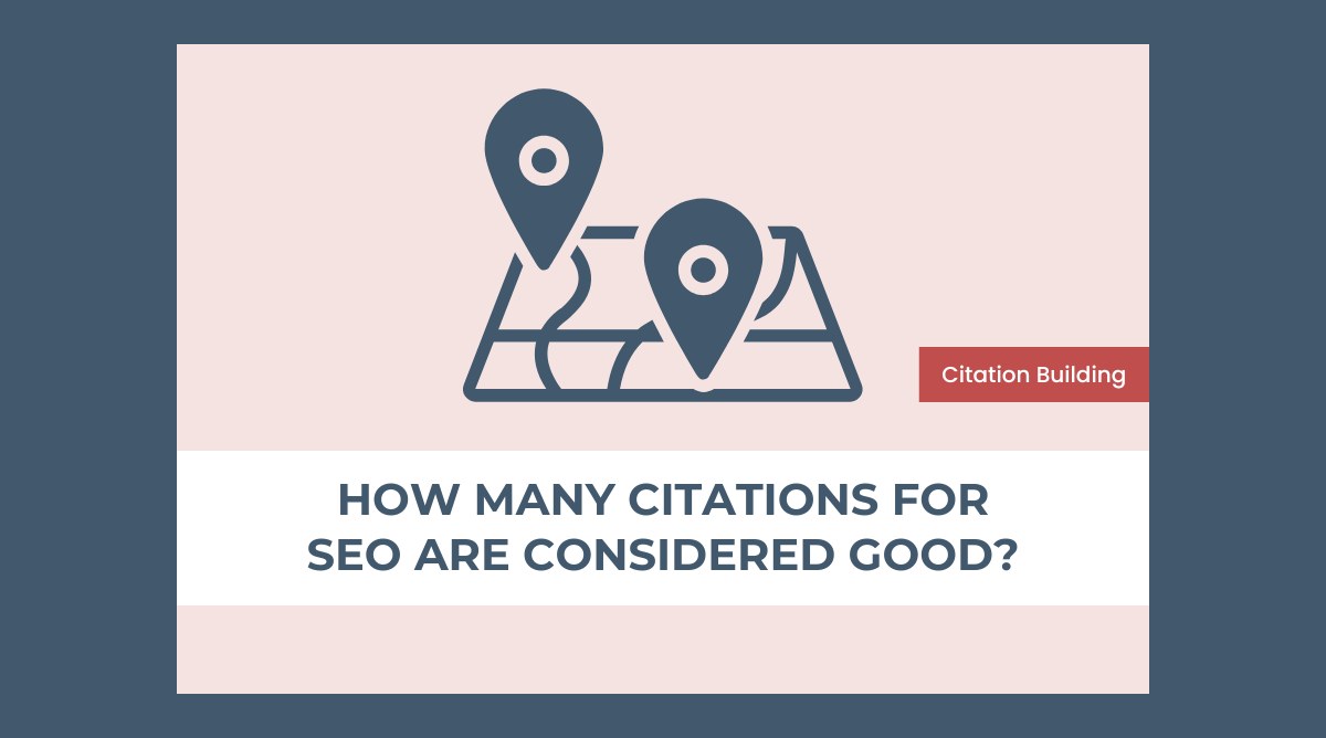 How many citations are considered good in SEO