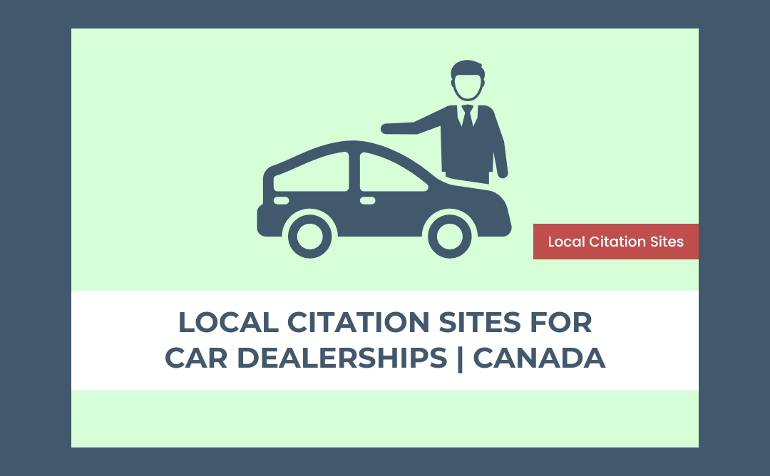 Local Citation Sites for Car Dealerships | Canada