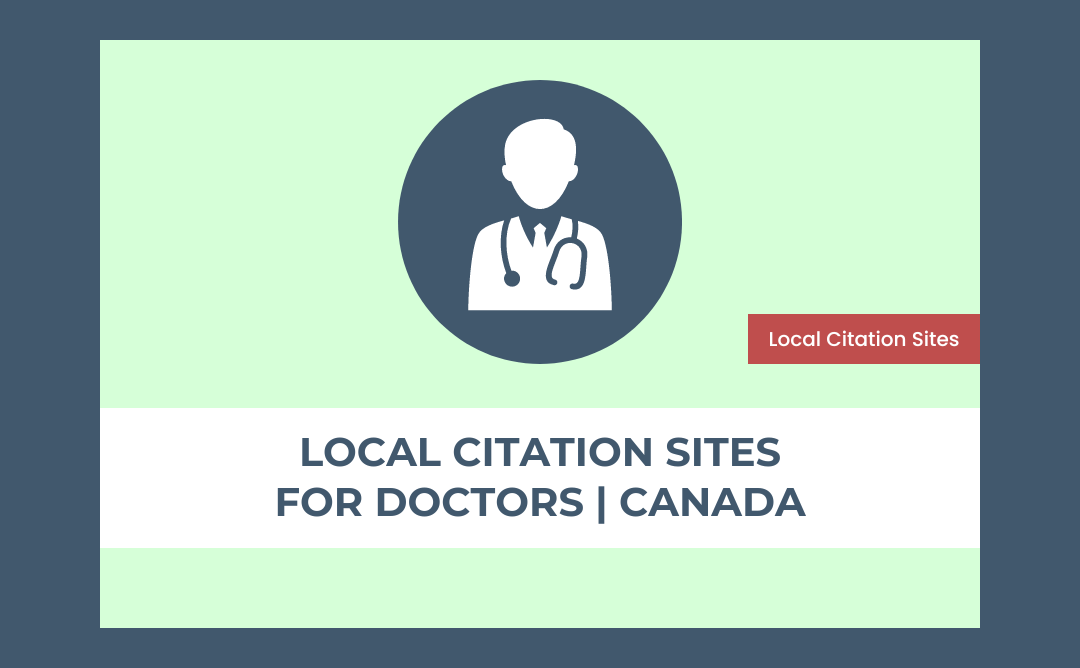 Local Citation Sites for Doctors | Canada