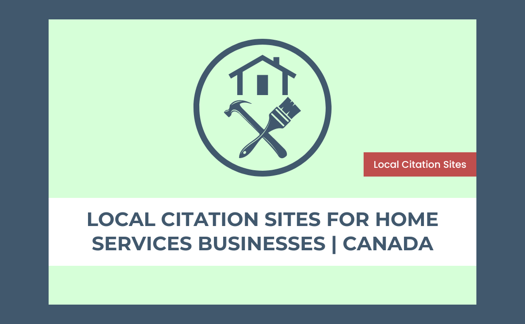 Local Citation Sites for Home Services Businesses | Canada