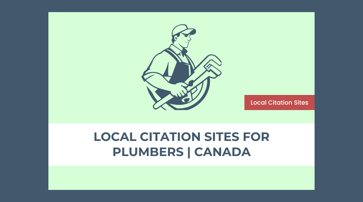 Local citation sites for plumbers in Canada